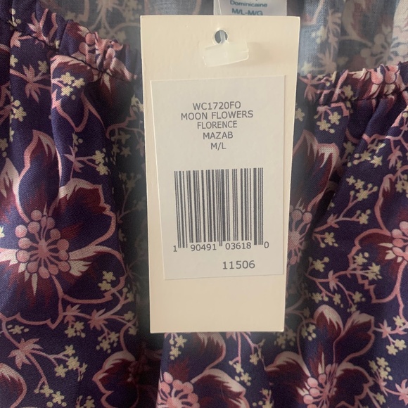 NWT Eberjey Moon Flowers Florence Midi🌸 M/L - Picture 4 of 10
